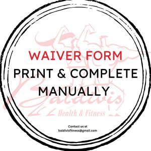 Baldivis Health and Fitness manual waiver form logo